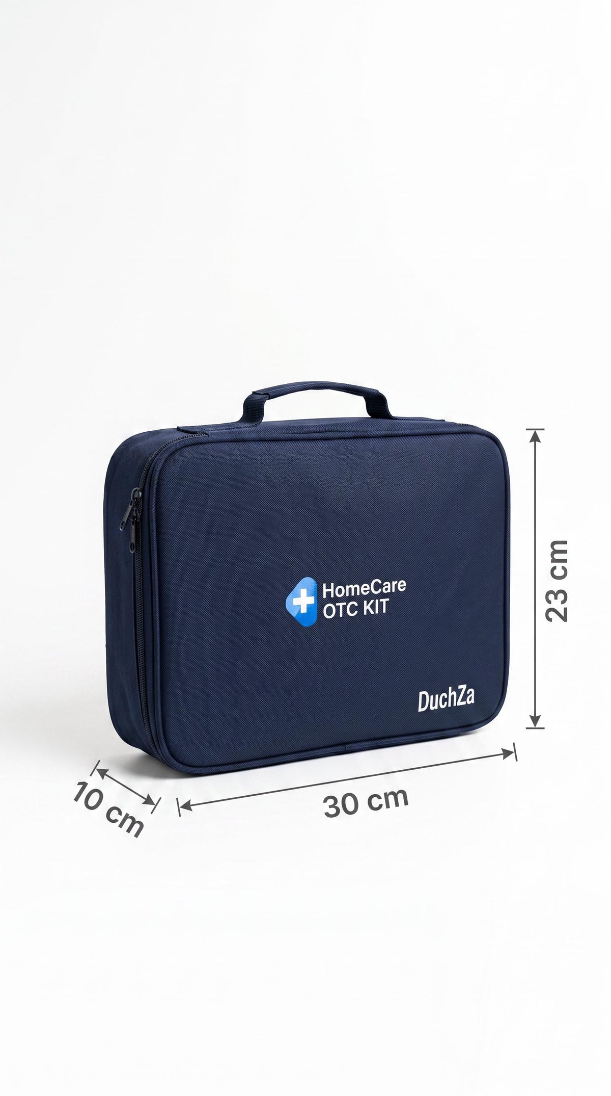 HomeCare OTC Medication Organizer Bag: Multi-Compartment Travel Kit