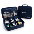 HomeCare OTC Medication Organizer Bag: Multi-Compartment Travel Kit